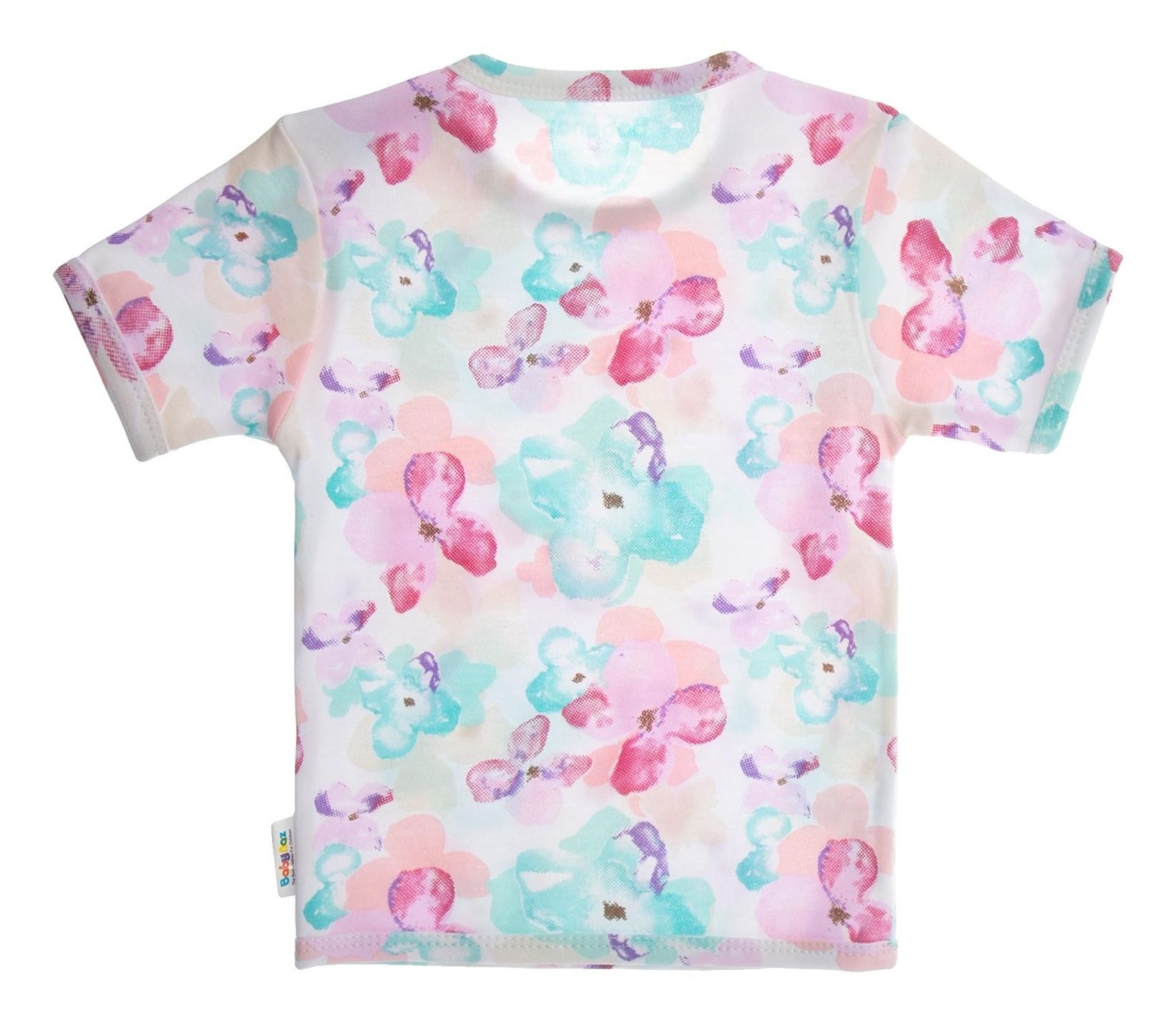 تی شرت نخی طرح دار نوزادی دخترانه - بی بی ناز - چند رنگ - 3