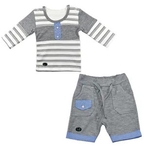 ست 2 تکه لباس نوزادی نیروان طرح 220 کد 6 