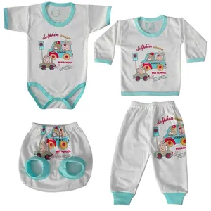 ست 4 تکه لباس نوزادی مدل 356