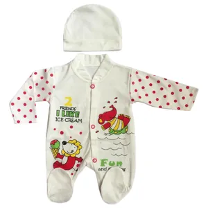 ست 2 تکه لباس نوزادی  مدل Ice cream 1