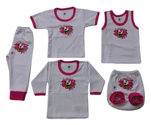 ست 5 تکه لباس نوزادی الناز کد 175