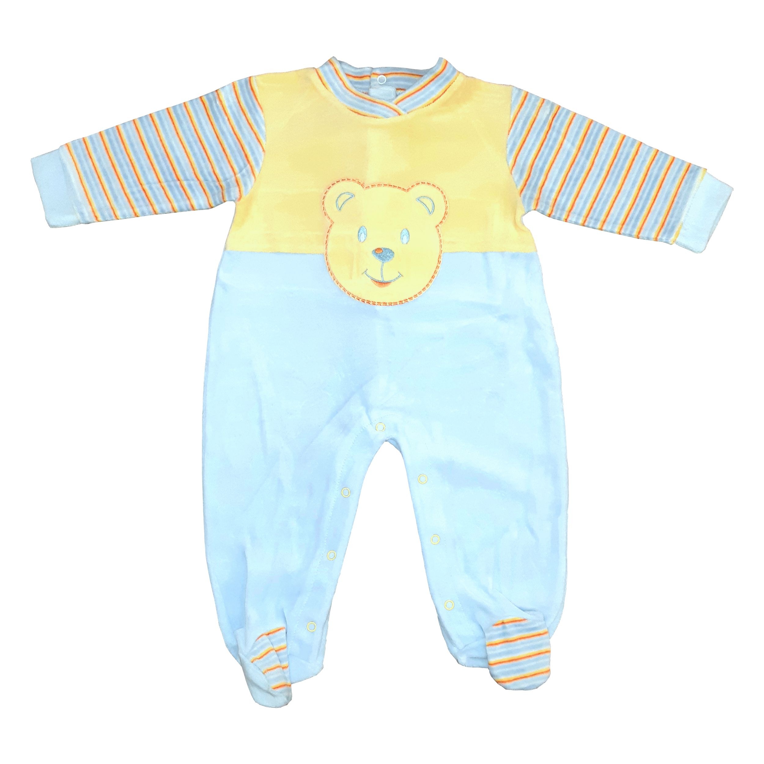 لباس سرهمی نوزادی کد SD227-B
