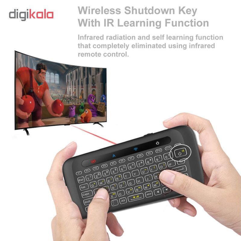 کیبورد بی‌ سیم اچ‌20 مدل DK1، سوییچ ممبران، Portable