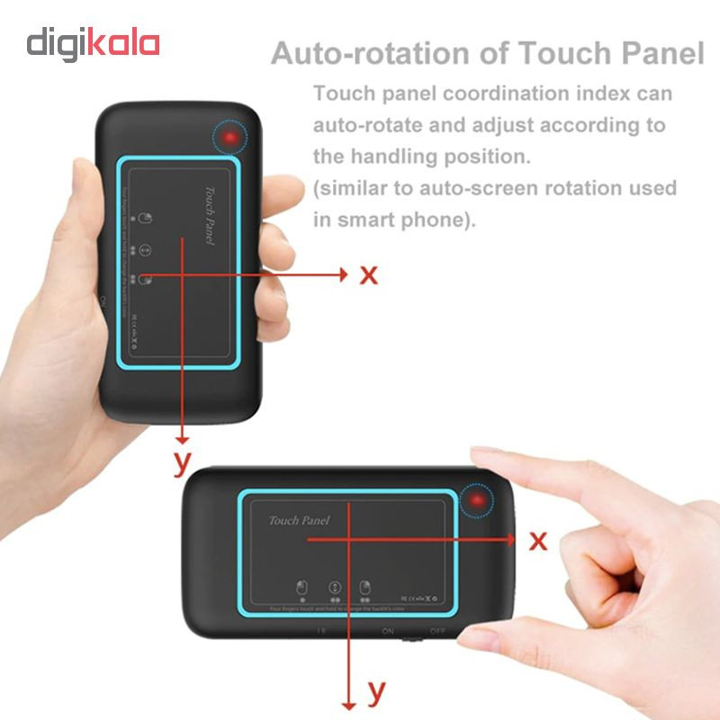 کیبورد بی‌ سیم اچ‌20 مدل DK1، سوییچ ممبران، Portable