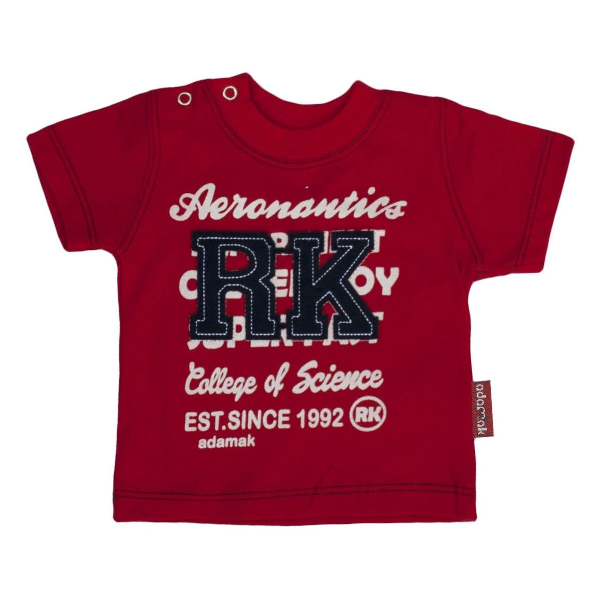 تی شرت نوزادی پسرانه آدمک مدل  143401R -  - 1