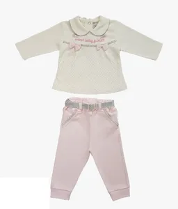 ست 2 تکه لباس نوزادی دخترانه مدل 572