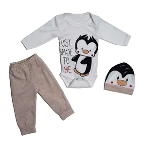 ست لباس نوزادی پسرانه مدل Pangu/02