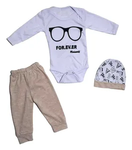 ست لباس نوزادی پسرانه مدل Eyn/02