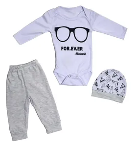 ست لباس نوزادی پسرانه مدل Eyn/07
