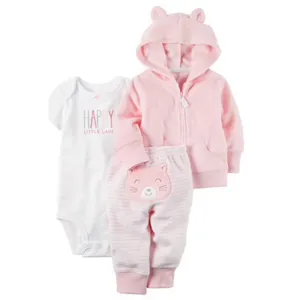 ست 3 تکه لباس نوزادی دخترانه کد 65