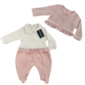 ست 2 تکه لباس نوزادی دخترانه  مینینیو مدل 2405