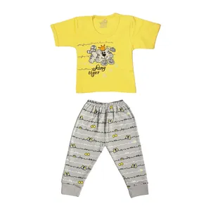 ست 2 تکه لباس نوزادی پسرانه مدل YG2