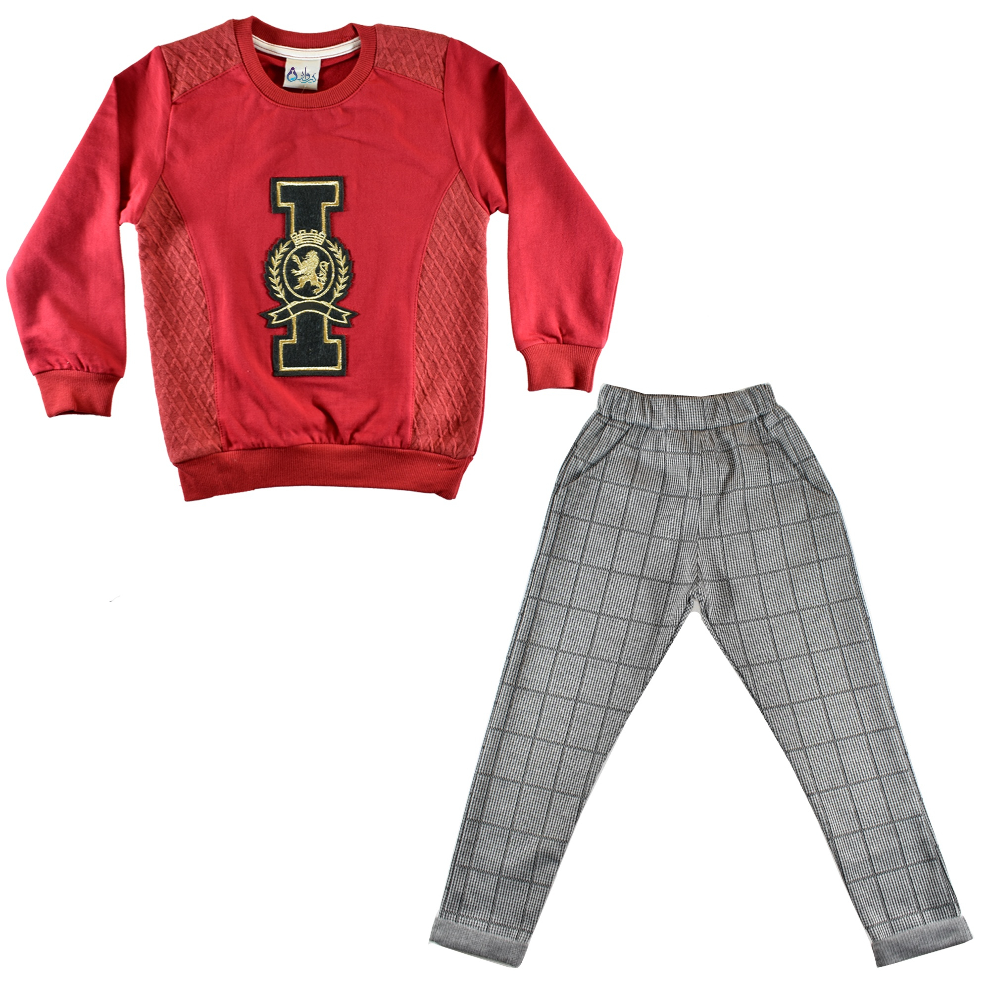 ست 2 تکه لباس پسرانه نیروان طرح 88 کد 2