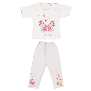 ست 2 تکه لباس نوزادی دخترانه کد WF2