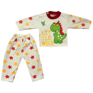 ست 2 تکه لباس نوزادی مدل little wild کد 3rd