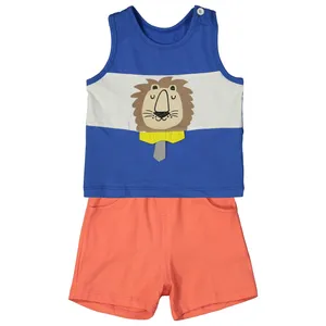 ست تاپ و شلوارک نوزادی لفی بیر کد 3