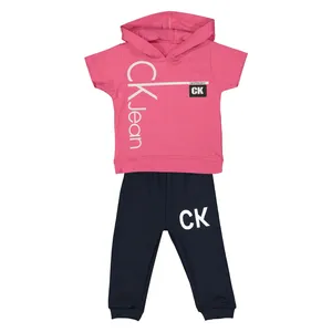 ست تی شرت و شلوارک نوزادی کد 118