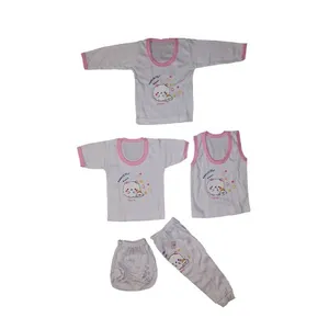 ست پنج تکه لباس نوزادی کد 522323RE 