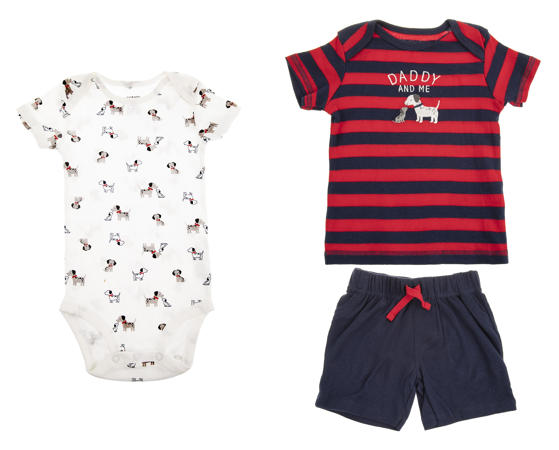 ست 3 تکه  لباس نوزادی پسرانه کارترز کد 654