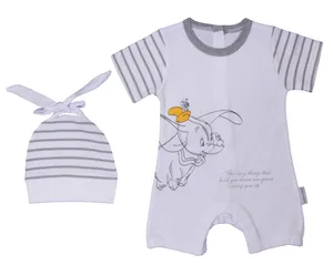 ست سرهمی و کلاه نوزادی پسرانه بیبی بو طرح dambu