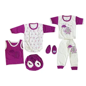 ست 6 تکه لباس نوزادی ناديا كد 001