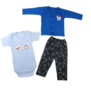 ست 3 تکه لباس نوزادی کد 005