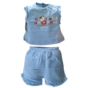 ست تاپ و شلوارک نوزادی مدل g1122