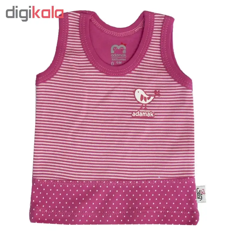 تاپ نوزادی آدمک طرح پرنده کوچولو کد 05