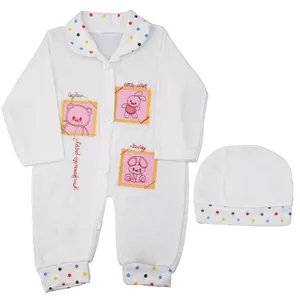 ست سرهمی و کلاه نوزادی کد HB08