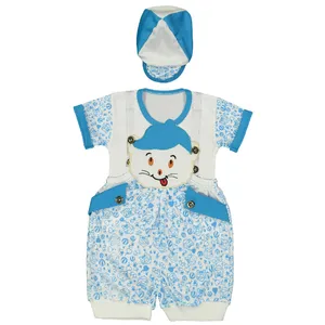 ست 3 تکه لباس نوزادی پسرانه کد 1079