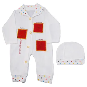 ست سرهمی و کلاه نوزادی کد CK03