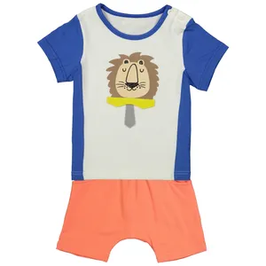 ست تاپ و شلوارک نوزادی لفی بیر کد 2