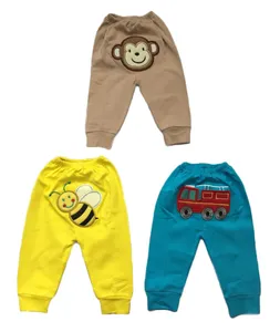 شلوار نوزادی طرح baby nice کد 30 مجموعه سه عددی