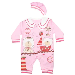 ست سرهمی و کلاه نوزادی دخترانه کد F-314