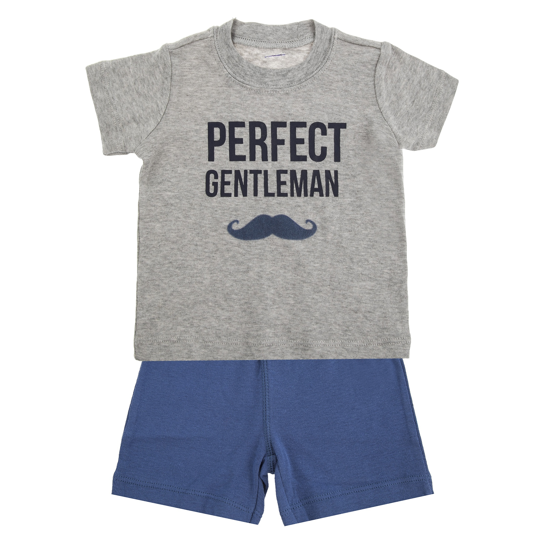 ست تی شرت و شلوارک نوزادی پسرانه کارترز کد 43