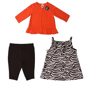 ست 3 تکه لباس نوزادی دخترانه کد 131