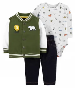 ست بادی و شلوار نوزادی کارترز مدل 1050