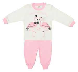 ست تی شرت و شلوار نوزادی ام ال کی کد 22