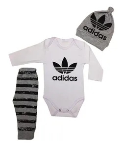 ست 3 تکه لباس نوزادی کد 002