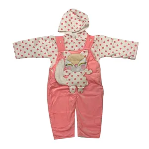 ست سویشرت و سرهمی نوزادی دخترانه کد SAR881