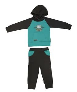 ست هودی و شلوار نوزادی بی بی ناز کد 602