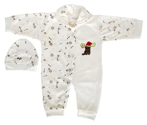 ست سرهمی و کلاه نوزادی کد TE2