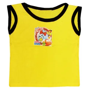 تاپ نوزادی کد 3037 رنگ زرد