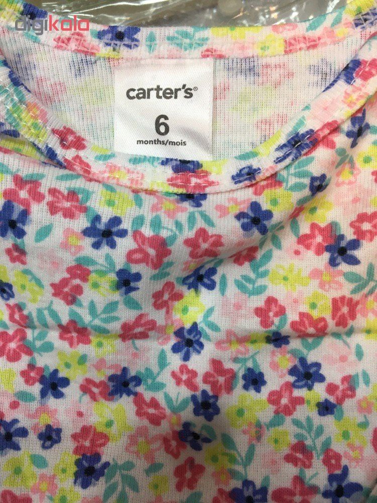 ست 3 تکه لباس نوزادی دخترانه کارترز کد 1073 - - 5