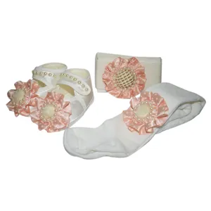 ست 3 تکه نوزادی دخترانه کد MC489