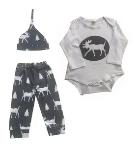 ست 3 تکه لباس نوزادی پسرانه کد 518