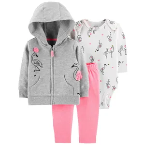 ست 3 تکه لباس نوزادی کارترز مدل 1087