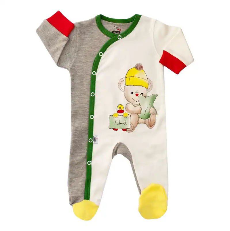 سرهمی نوزادی آدمک طرح اردک کد 02