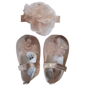 ست پاپوش و هد بند نوزادی ال سی وایکیکی کد E-PT2