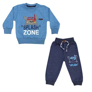 ست سویشرت و شلوار نوزادی پسرانه کد IR-B1-1